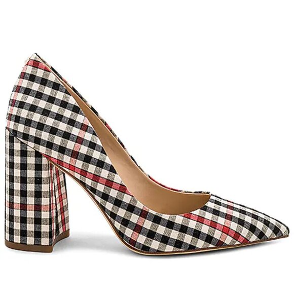 Sam Edelman Halston Heels in Shepard Plaid- Size 6 - Picture 1 of 11